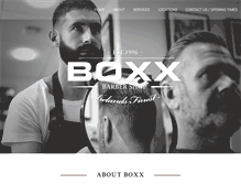 Tablet Screenshot of boxx.ie